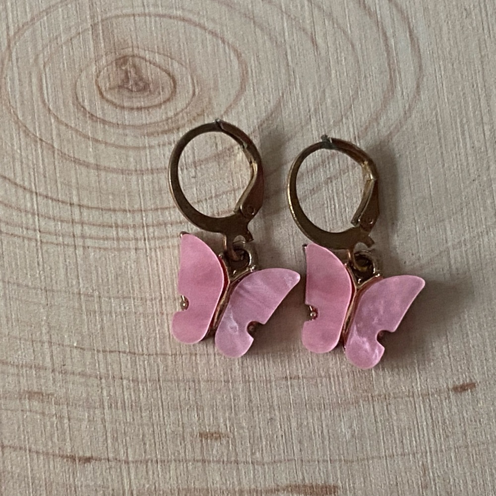 FREE with purchase Butterfly Earrings
